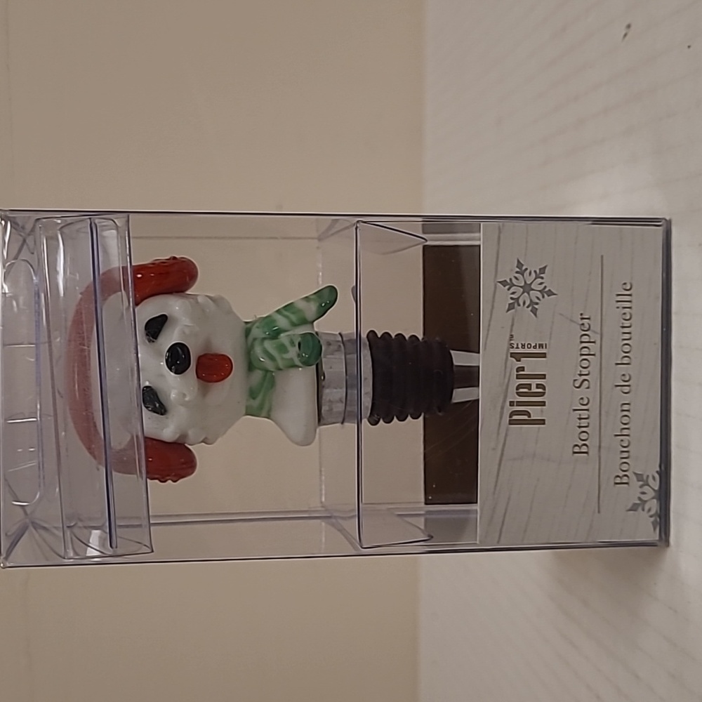 NWOT 2016 Pier 1 Puppy Wine Bottle Stopper